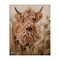Stupell Industries Curly Haired Highland Cattle Canvas, design by Ashley Bradley